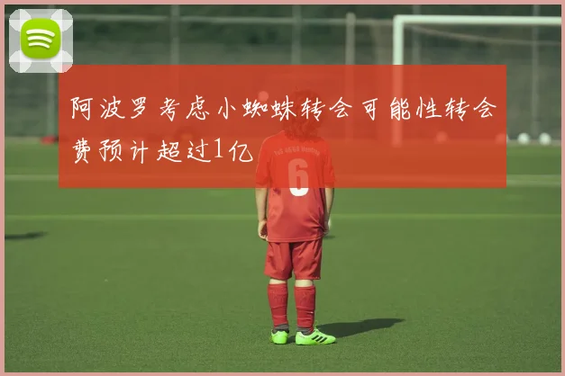 阿波罗考虑小蜘蛛转会可能性转会费预计超过1亿